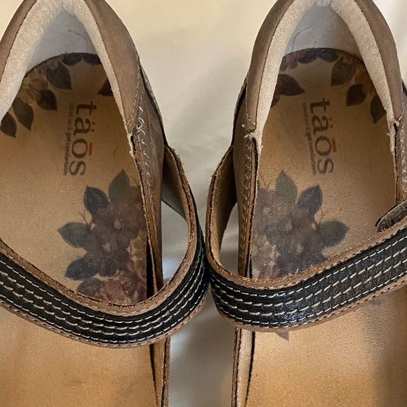Taos leather Mary Jane shoes Sz 7.5 - Picture 13 of 14